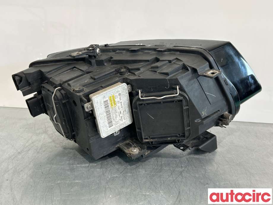 Frontlykt venstre xenon til Audi Q5 2008-2012 (Type I, Fase 1)  (AUDI|8R0998029J|8R0998029F|)