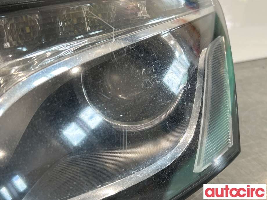 Frontlykt venstre xenon til Audi Q5 2008-2012 (Type I, Fase 1)  (AUDI|8R0998029J|8R0998029F|)