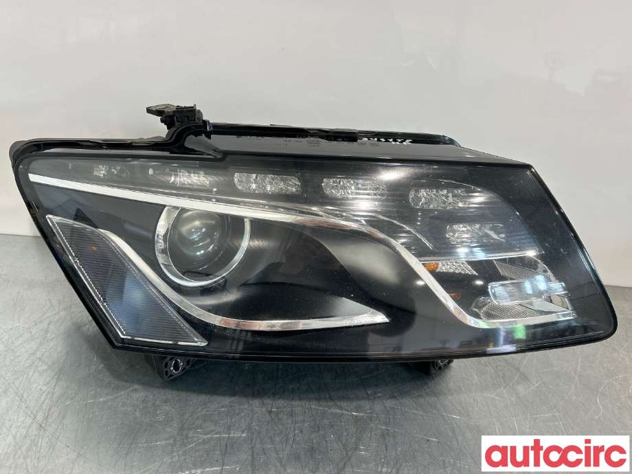 Frontlykt høyre xenon til Audi Q5, 2008-2012 (Type I, Fase 1)  (AUDI|8R0998030J)