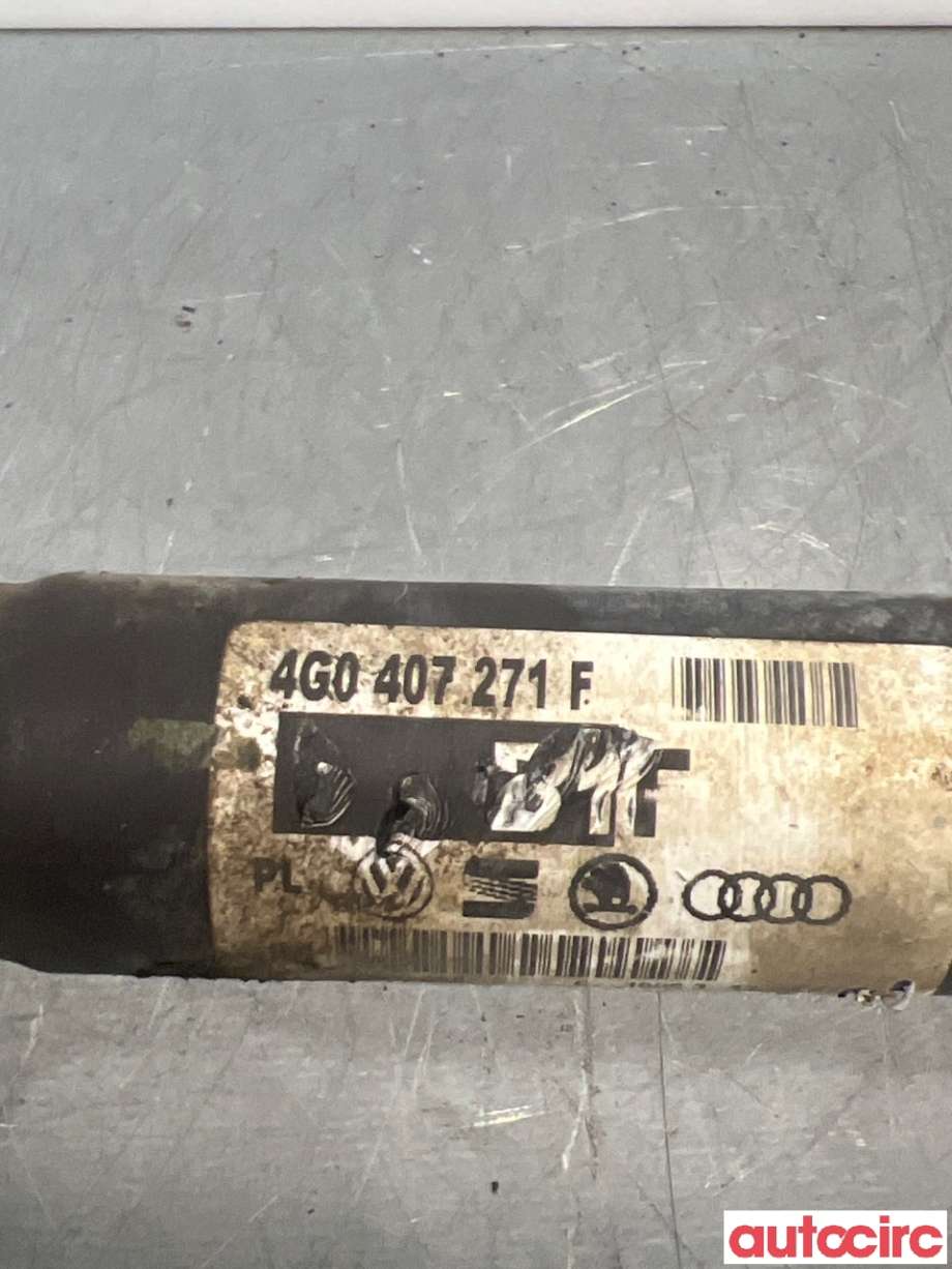 Drivaksel høyre foran til Audi A6 2011-2014 (Type IV, Fase 1) (C7) (C7) (AUDI|4G0407271F|)