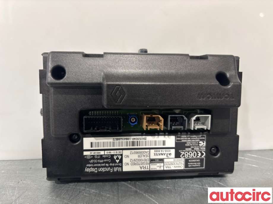 Instrument kjørecomputer til Renault Zoe 2013-2019 (Fase 1)  (RENAULT|259150869R|0355-14-9666)