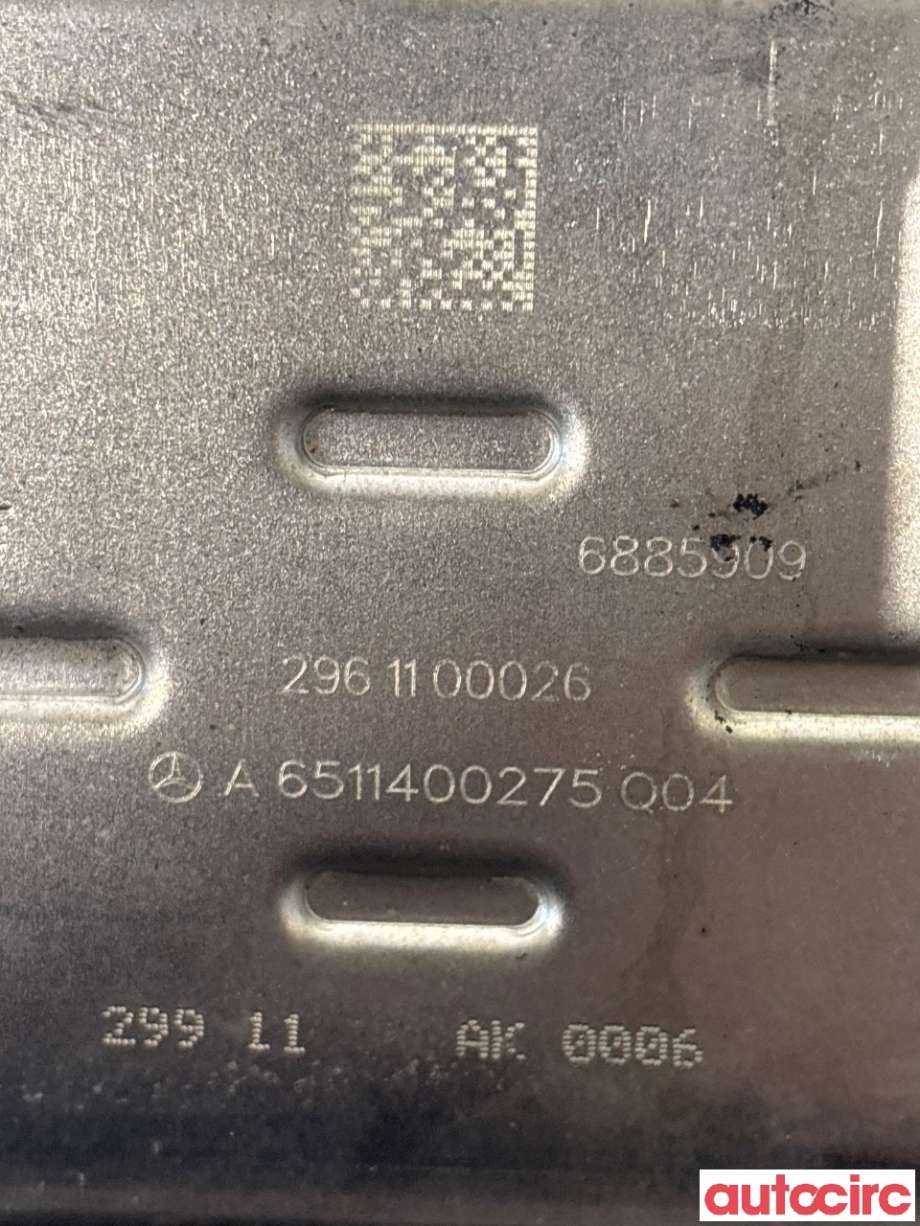 EGR-kjøler til Mercedes E-Klasse 2009-2013 (Fase 1) (W212) (W212) (MERCEDES|A6511422480||A6511400275)