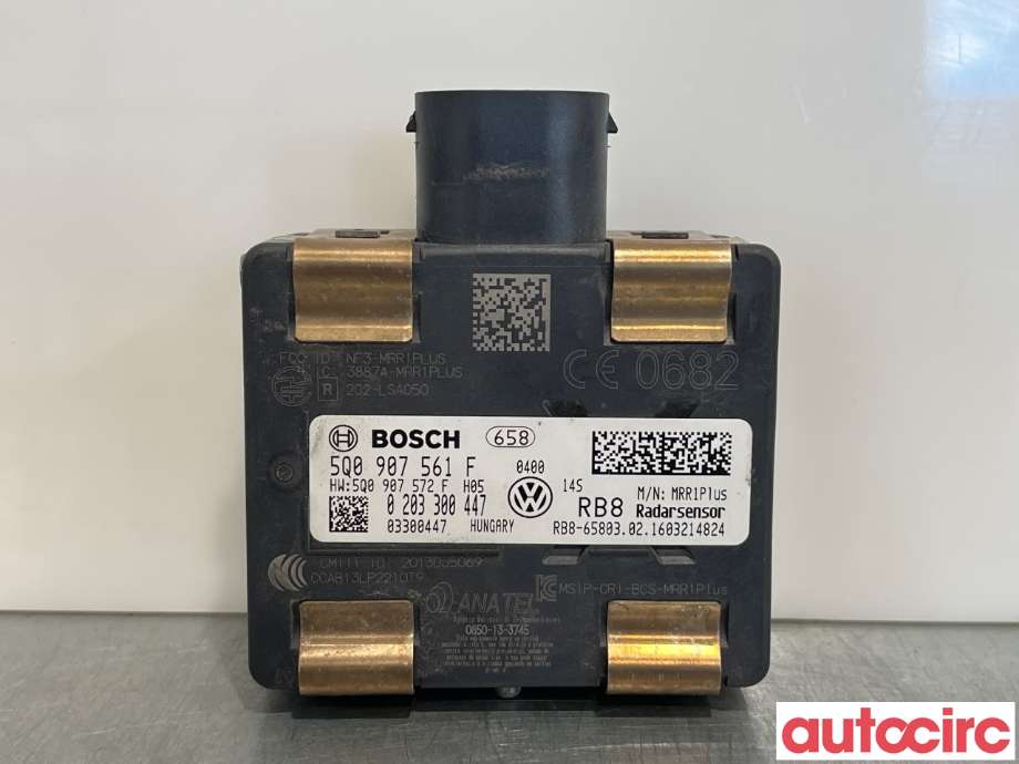 Sensor radar til VW e-Golf 2014-2017 (Fase 1)  (VOLKSWAGEN|5Q0907561F)
