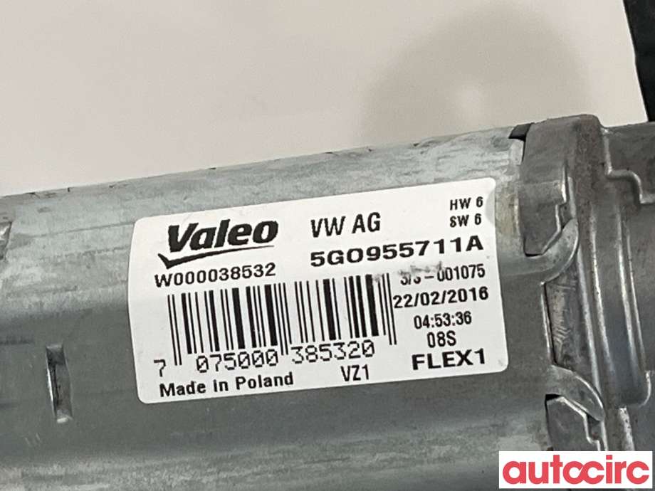 Viskermotor bakrute til VW e-Golf 2014-2017 (Fase 1)  (VOLKSWAGEN|5G0955711C|5G0955711A)