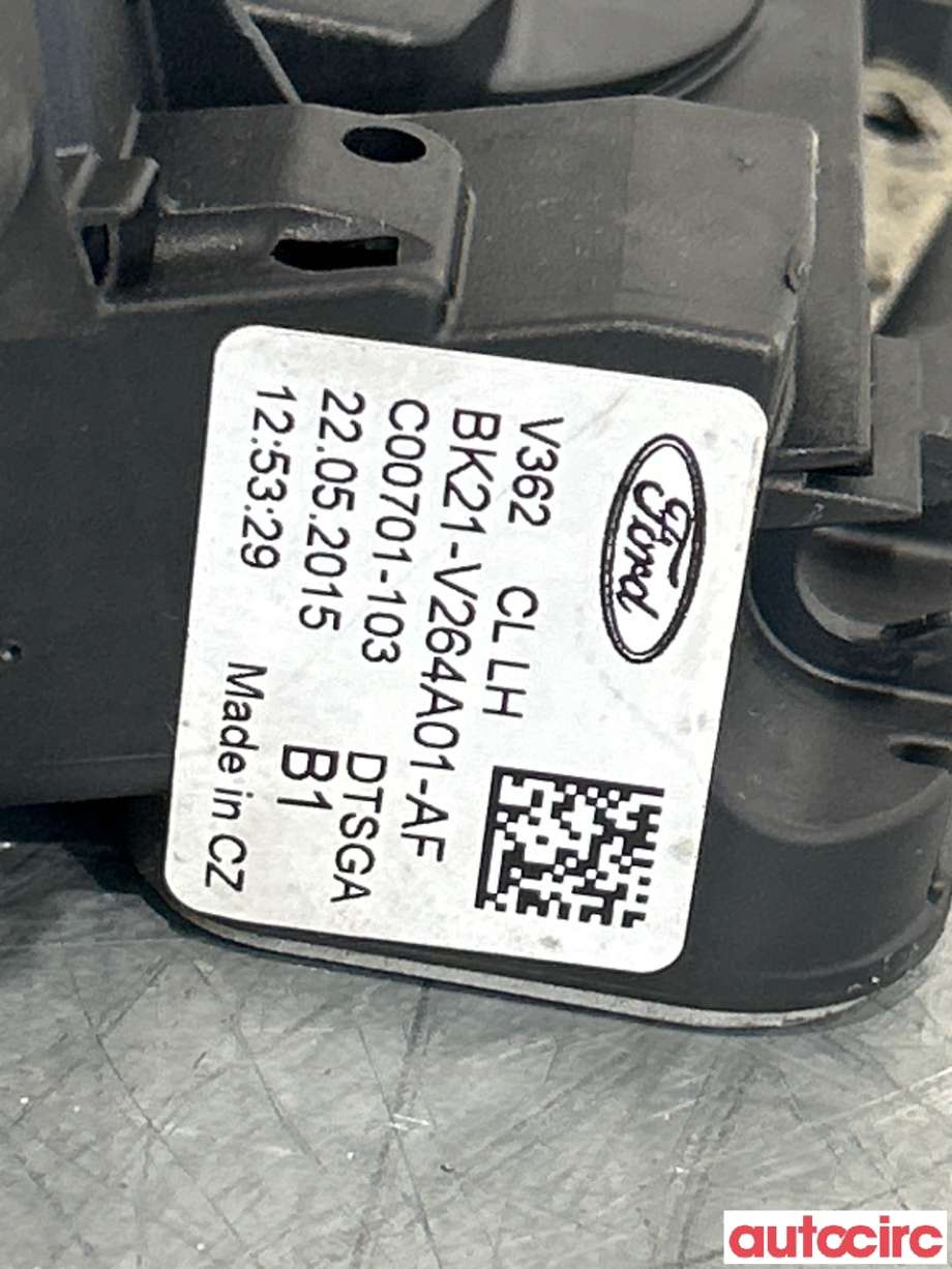 Låsekasse venstre til Ford Transit Custom 2013-2023 (Type I)  (FORD|2213183|BK2A-V26413-AB)