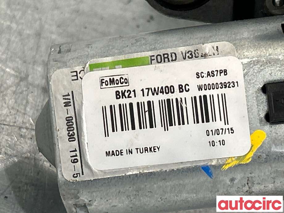 Viskermotor bakrute til Ford Transit Custom 2013-2023 (Type I)  (FORD|1881648|W000039231|BK2117W400BC)