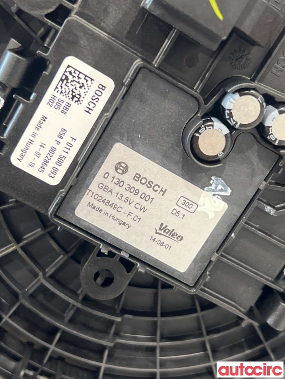 Varmeapparat motor til Mercedes C-Klasse 2014-2018 (Fase 1) (W205) (W205) (MERCEDES|A0999060312|0130309001|)