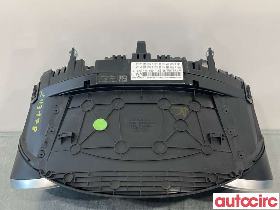 Instrumentpanel til Mercedes C-Klasse 2014-2018 (Fase 1) (W205) (W205) (MERCEDES|A2059009915)