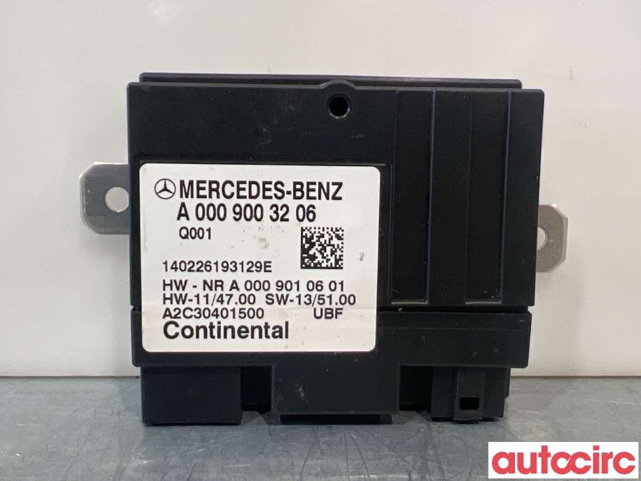 Styreenhet drivstoffpumpe til Mercedes C-Klasse, 2014-2018 (Fase 1) (W205) (W205) (MERCEDES|A0009003206)
