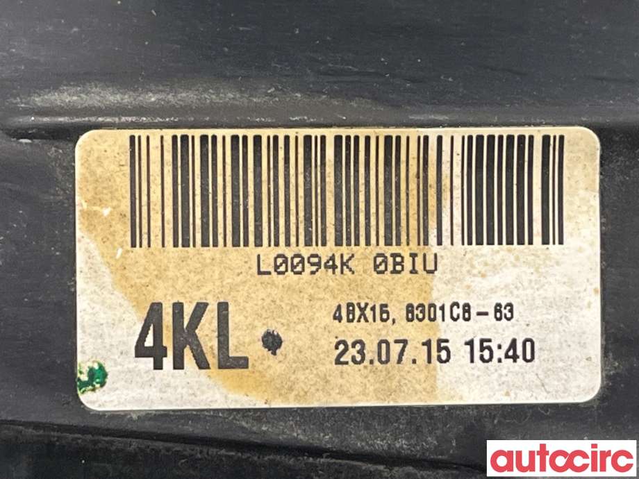 Frontlykt venstre halogen til Mitsubishi Outlander 2015-->> (Type III, Fase 2)  (MITSUBISHI|8301C863)
