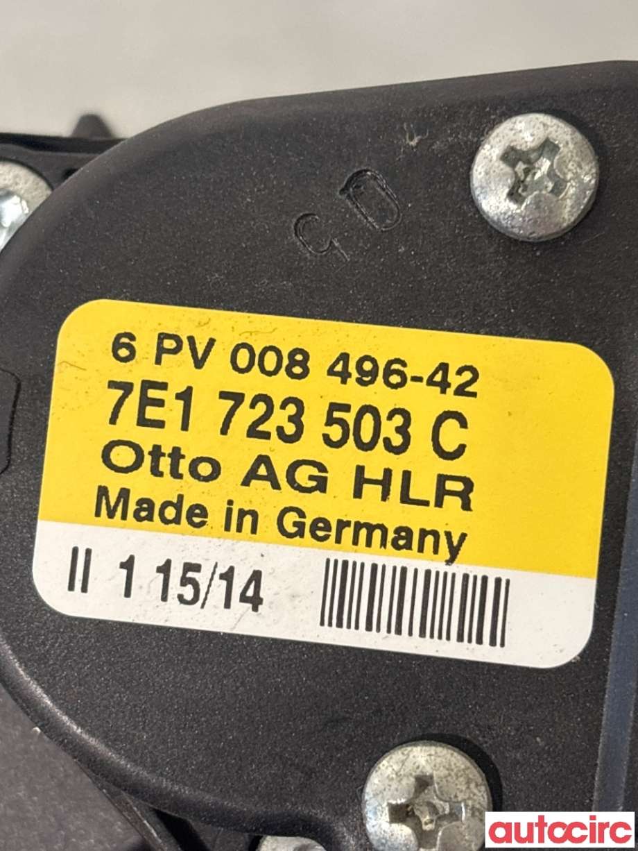 Pedal gass til VW Transporter / Caravelle 2009-2015 (Fase 2) (T5) (T5) (VOLKSWAGEN|7E1723503C|)