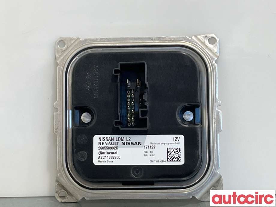 Styreenhet xenon/ballast til Nissan Leaf 2018-->> (Type II) (NISSAN|260558992C)