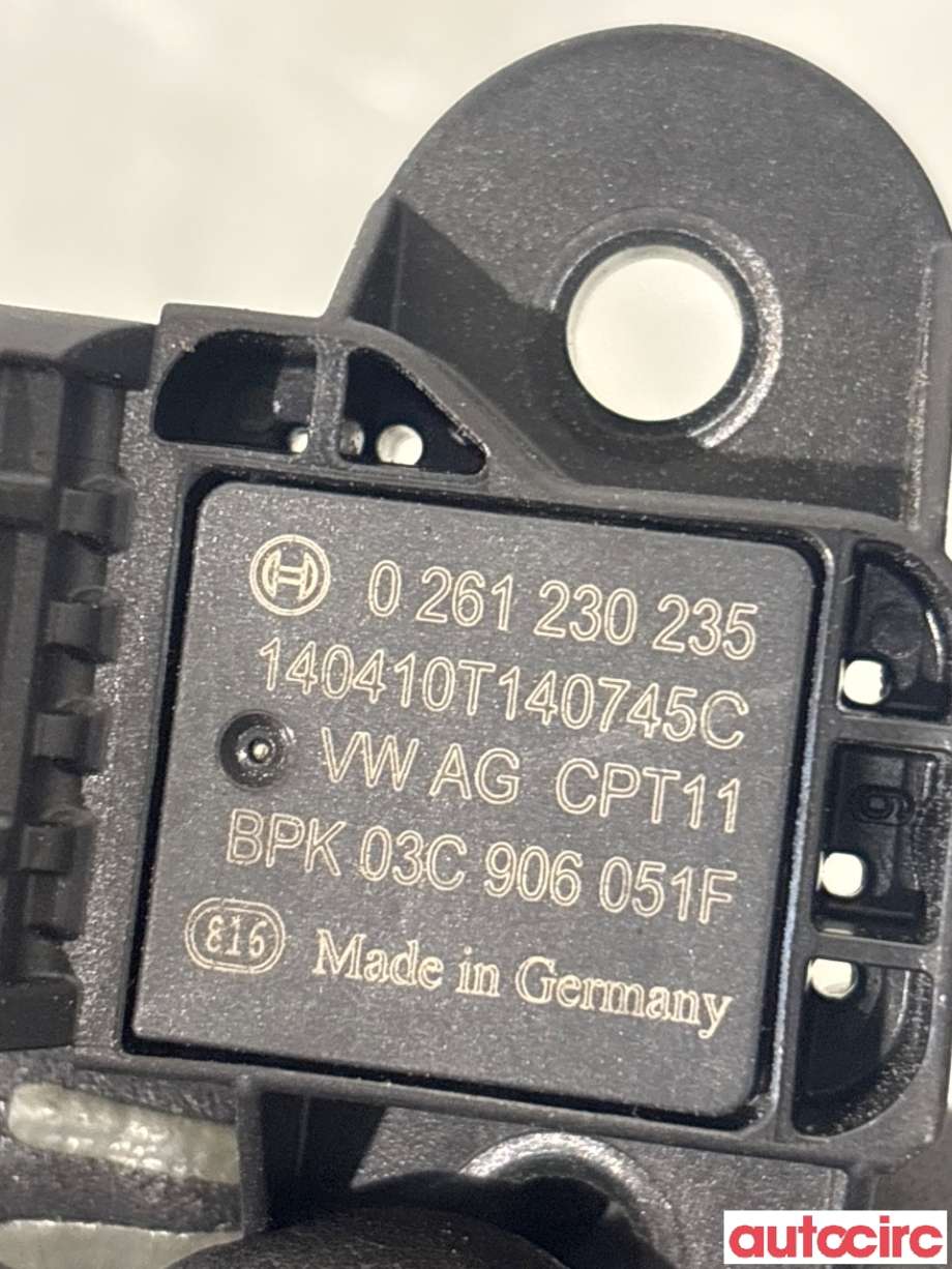 Sensor innsugsluft til VW Transporter / Caravelle 2009-2015 (Fase 2) (T5) (T5) (VOLKSWAGEN|03C906051F|)