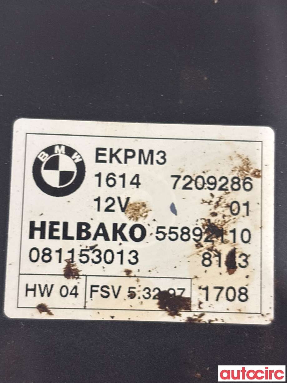Styreenhet drivstoffpumpe til BMW X5 2007-2013 (E70) (E70) (BMW|16147229173|558921-10)