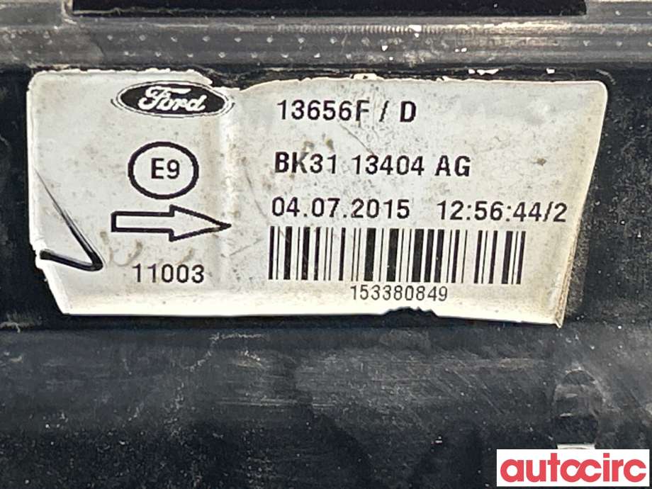 Baklykt høyre til Ford Transit Custom 2013-2023 (Type I) (FORD|1870425|BK31-13404-AG)