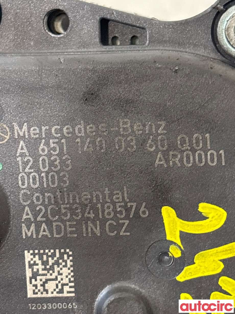 Diverse deler til Mercedes C-Klasse 2011-2014 (Fase 2) (W204) (W204) (MERCEDES|A6511400860||A6511400360)