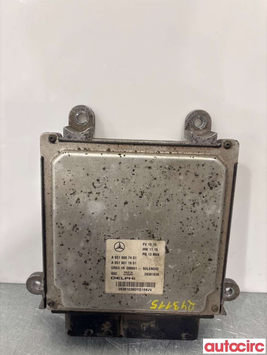 Styreenhet motor til Mercedes C-Klasse, 2011-2014 (Fase 2) (W204) (W204) (MERCEDES|A6519007401)