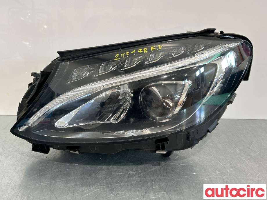 Frontlykt venstre halogen til Mercedes C-Klasse, 2014-2018 (Fase 1) (W205) (W205) (MERCEDES|A2059067303)