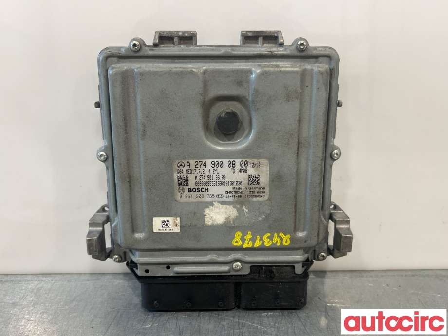 Styreenhet motor til Mercedes C-Klasse, 2014-2018 (Fase 1) (W205) (W205) (MERCEDES|A2749000800)