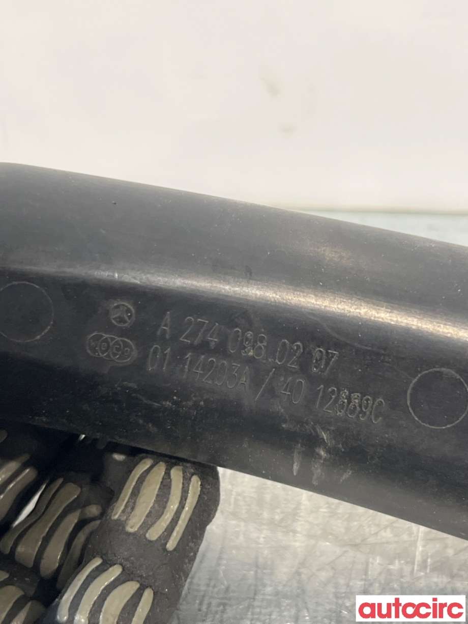 Turbo rør til Mercedes C-Klasse 2014-2018 (Fase 1) (W205) (W205) (MERCEDES|A2740980207|)