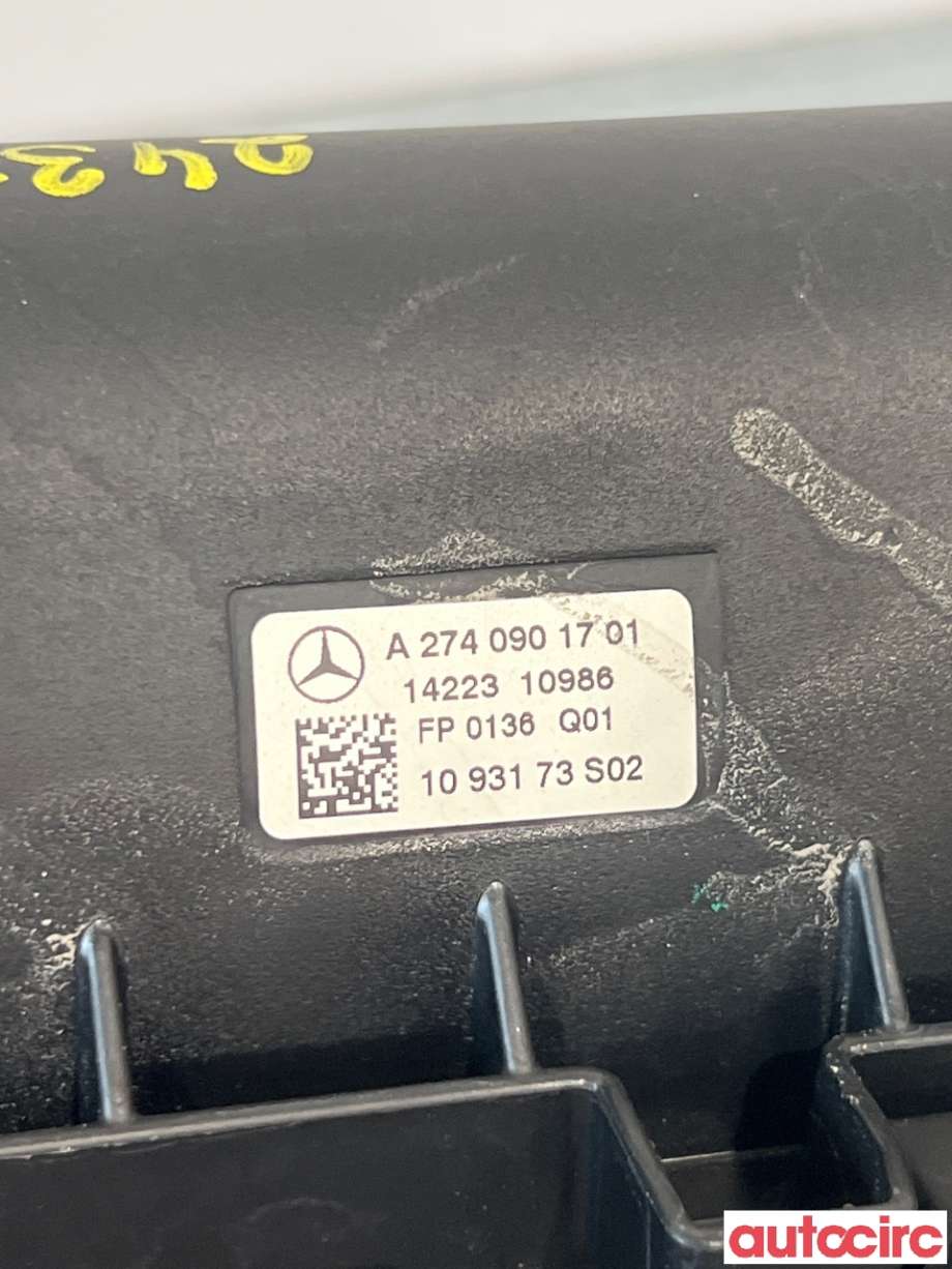 Luftfilterboks til Mercedes C-Klasse 2014-2018 (Fase 1) (W205) (W205) (MERCEDES|A2740901701|)