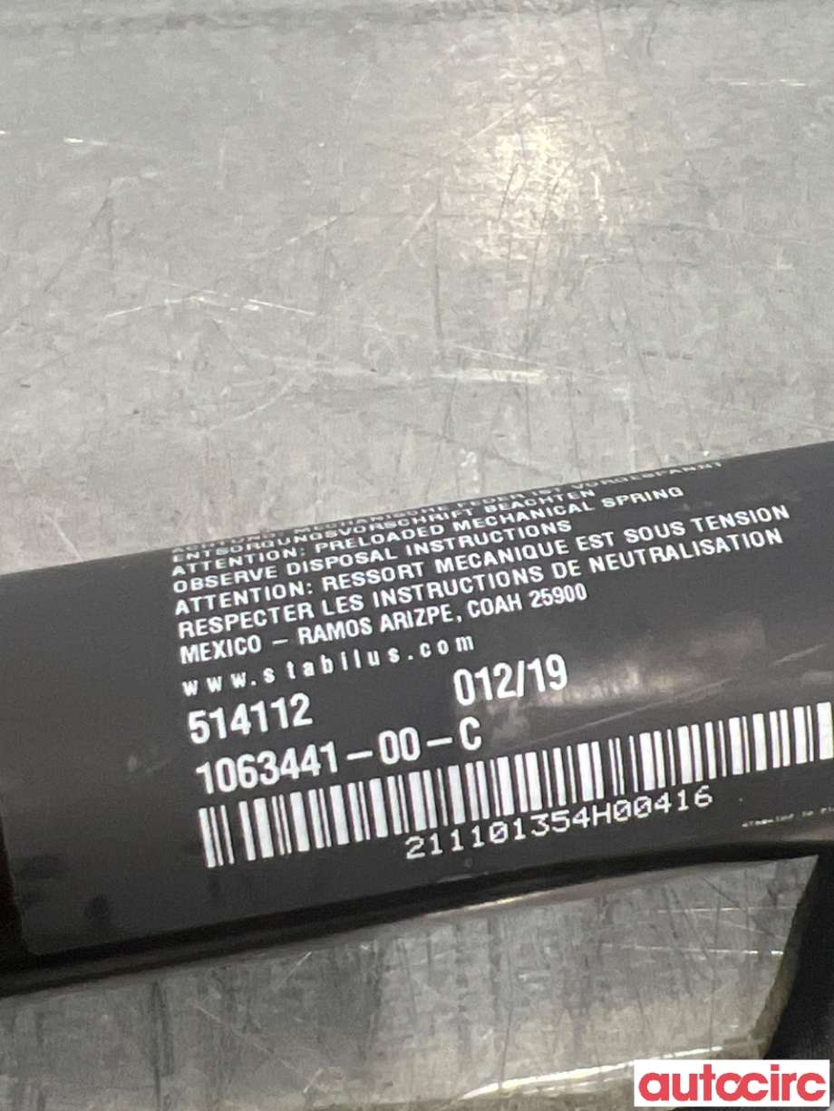 Dørstopper til Tesla Model X 2016-->>  (TESLA|1063441-00-C|)