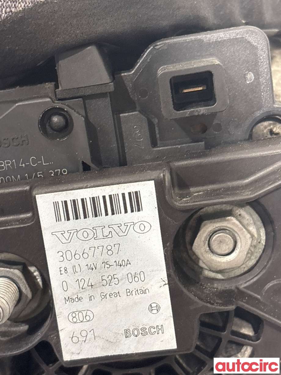 Dynamo til Volvo XC70 2005-2007 (Type I, Fase 2)  (VOLVO|36050266|0124525060|30667787)