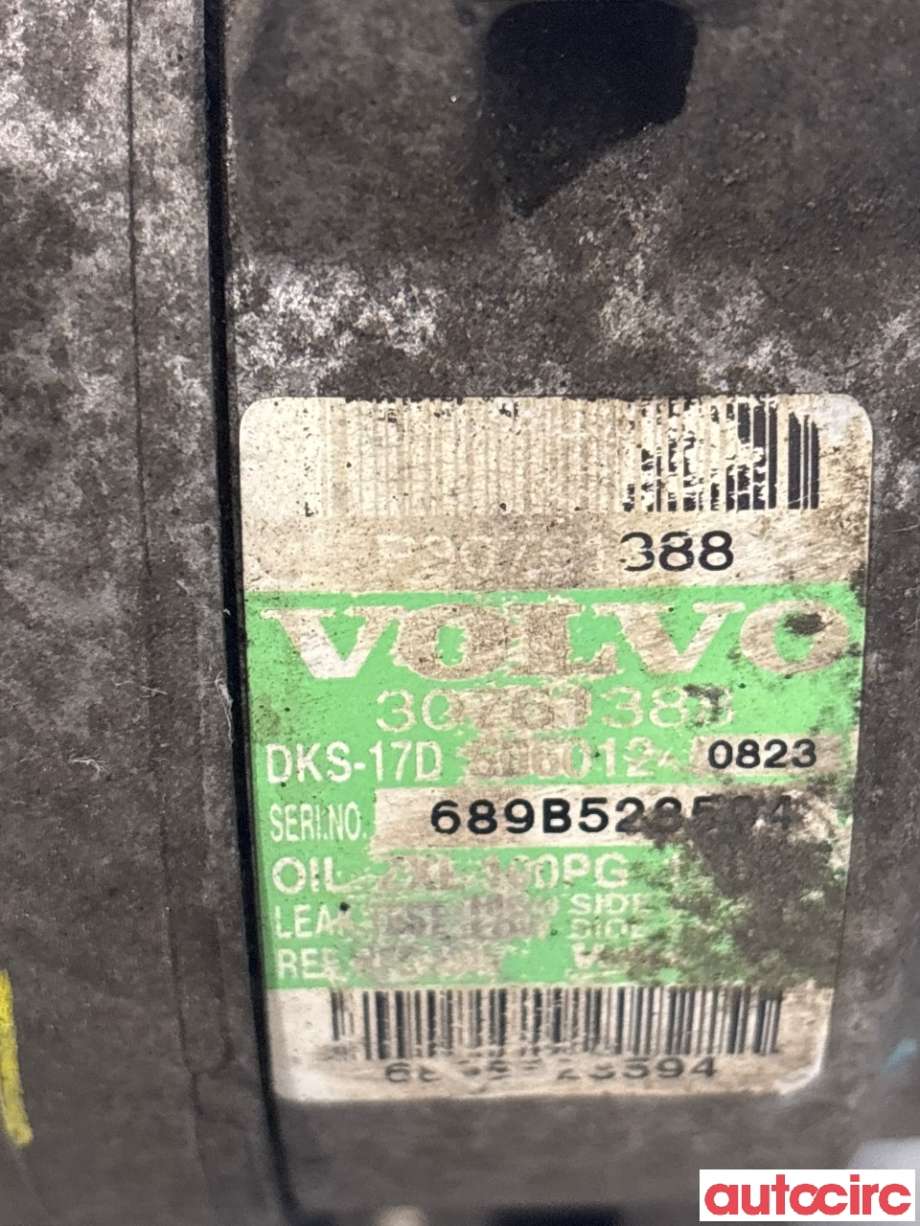 Aircondition kompressor til Volvo XC70 2005-2007 (Type I, Fase 2) (VOLVO|36001066|506012-0823|30761388)