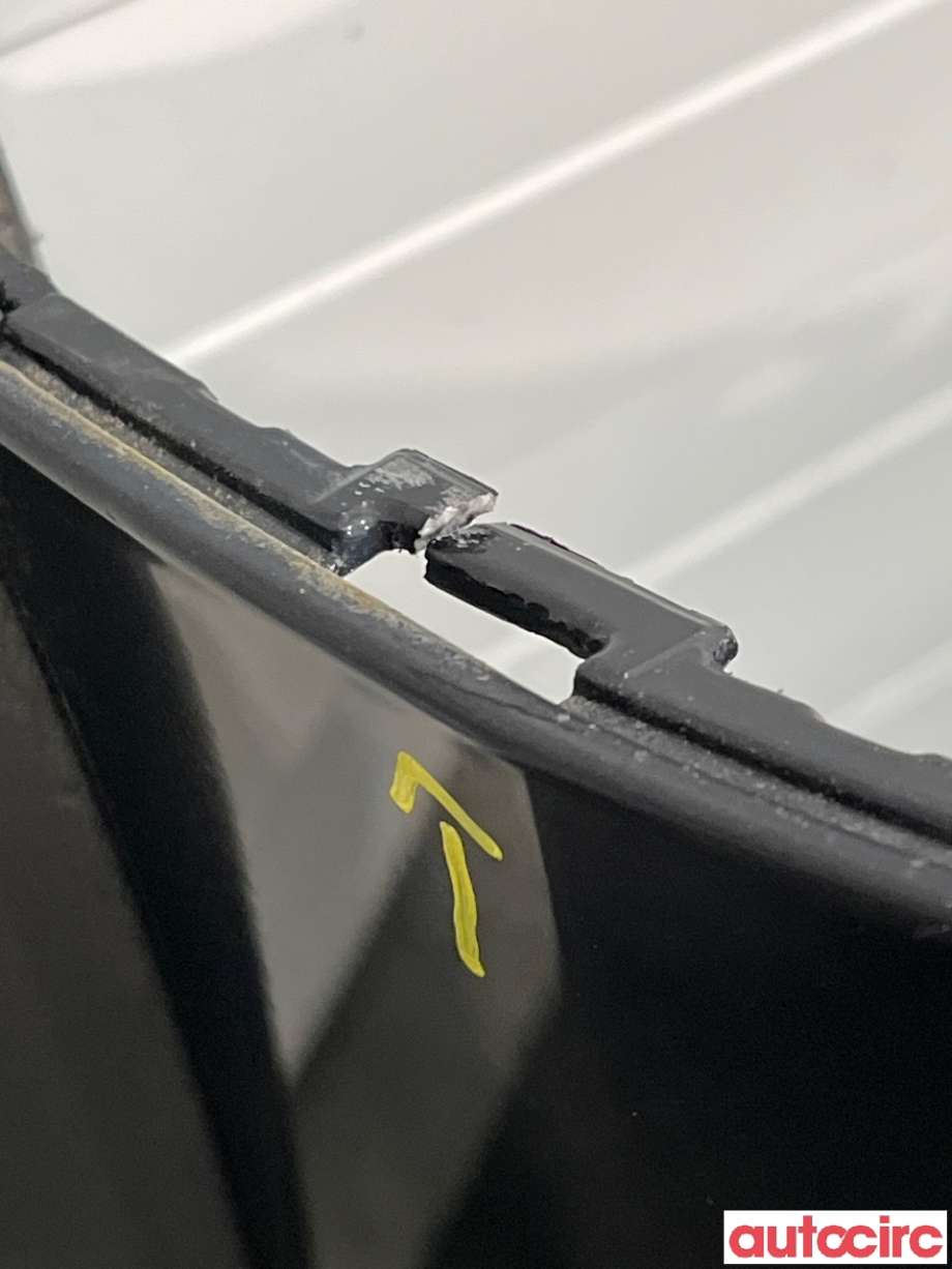 Støtfanger bak til VW Tiguan 2011-2016 (Type I, Fase 2)  (VOLKSWAGEN|5N0807421H)