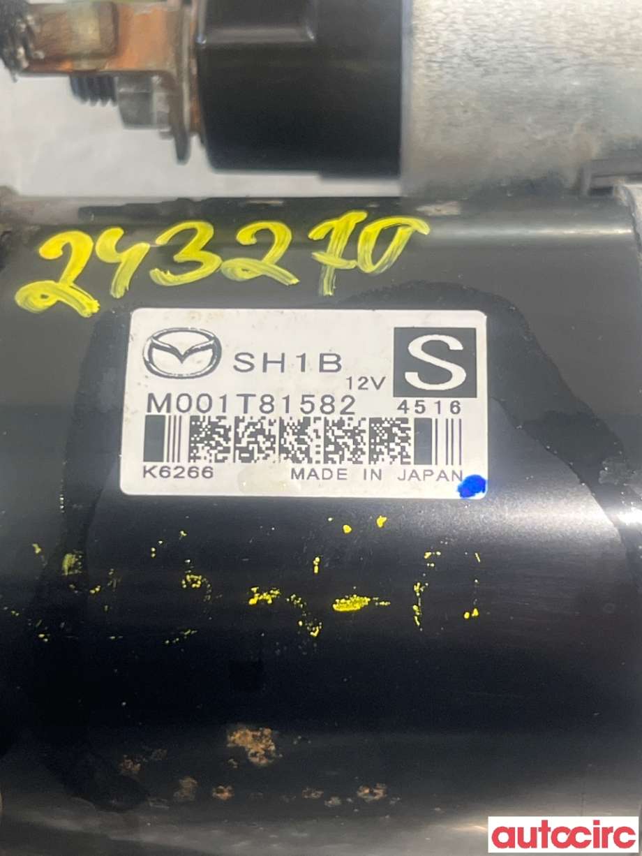 Starter diesel til Mazda CX-5 2012-2017 (Type I)  (MAZDA|SH1B-18-400|M001T81582|SH1B)