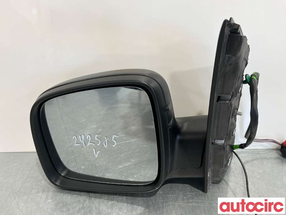 Speil venstre til VW Caddy, 2010-2015 (Type III, Fase 2)  (VOLKSWAGEN|2K5857507AC)
