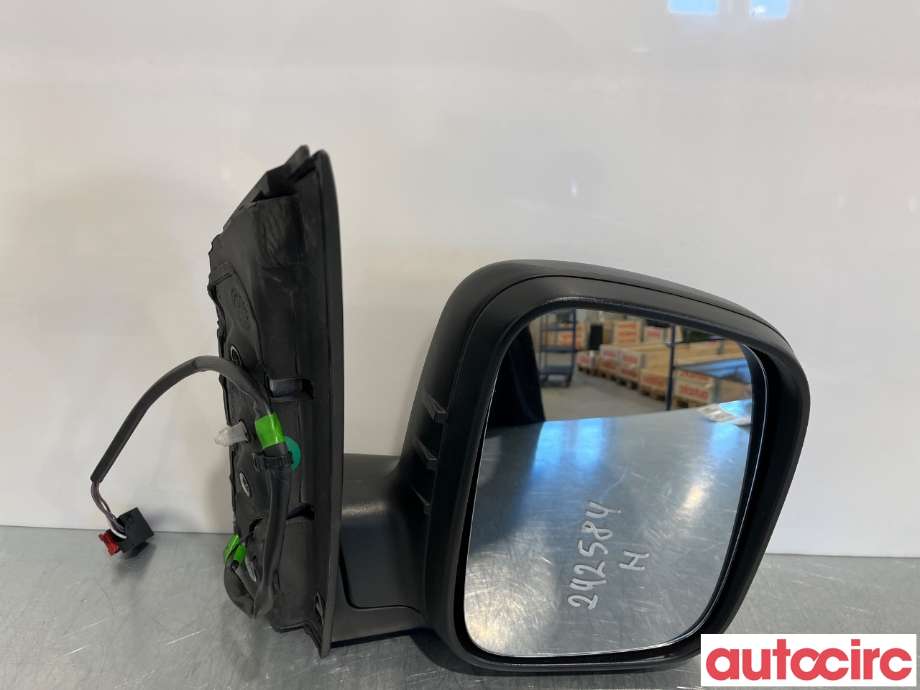 Speil høyre til VW Caddy, 2010-2015 (Type III, Fase 2)  (VOLKSWAGEN|2K5857508AE)