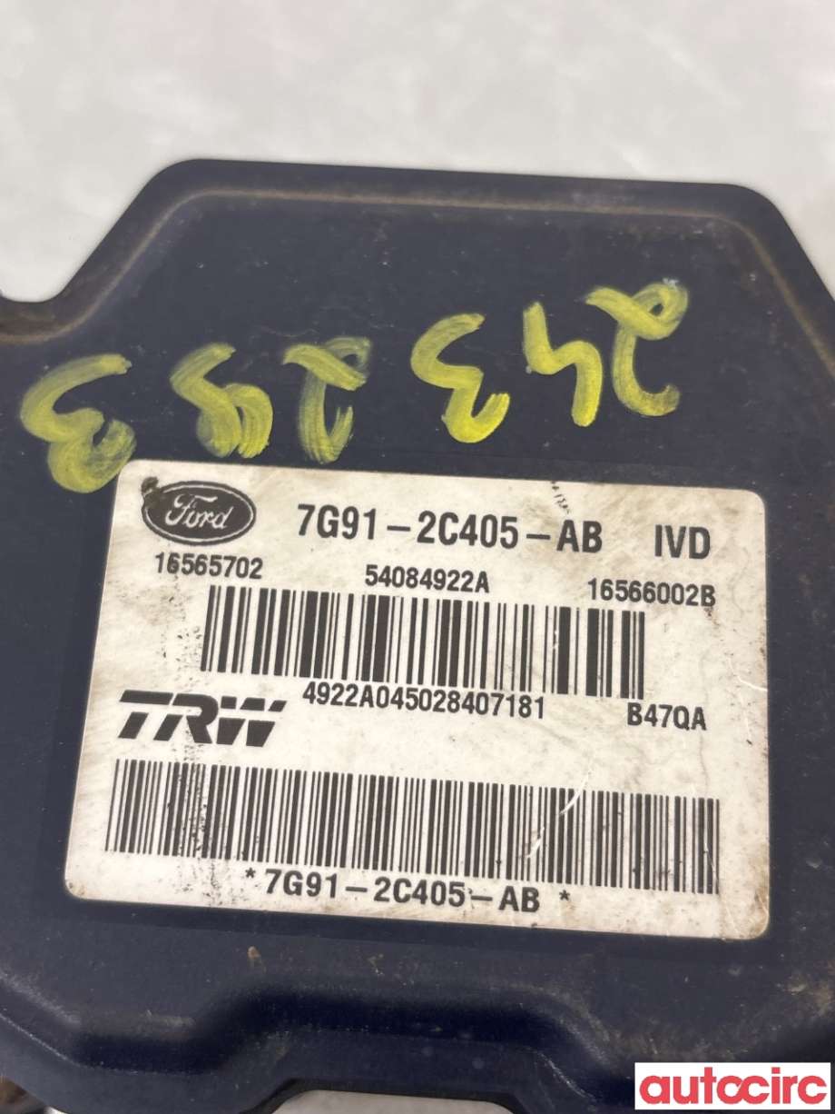 ABS sentral til Ford Mondeo 2007-2010 (Type IV, Fase 1)  (FORD|1762179|54084922B|7G91-2C405-AB)