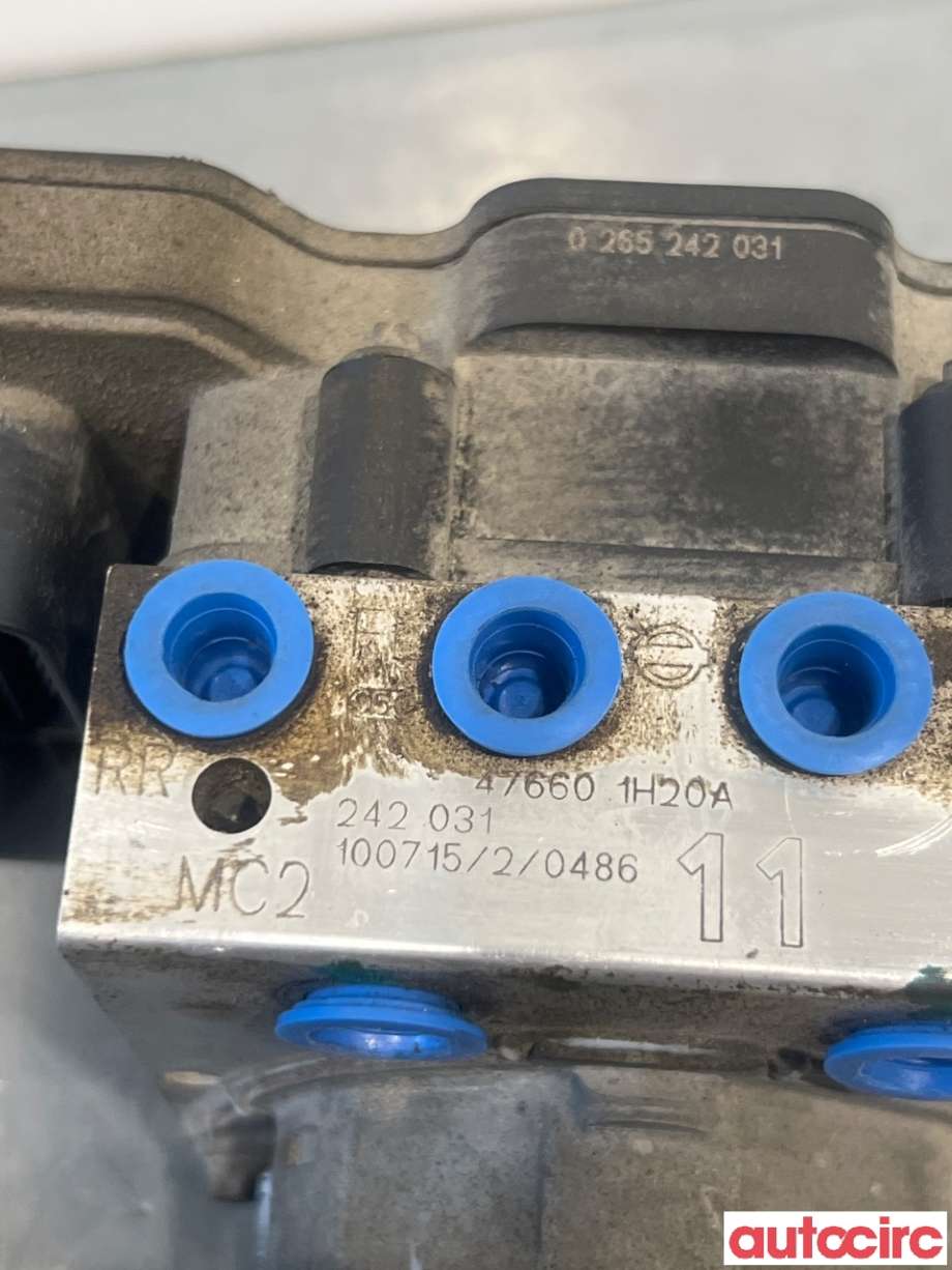 ABS sentral til Nissan Micra 2011-2017 (K13) (K13) (NISSAN|476601HB0C|0265956012|476601H20A)
