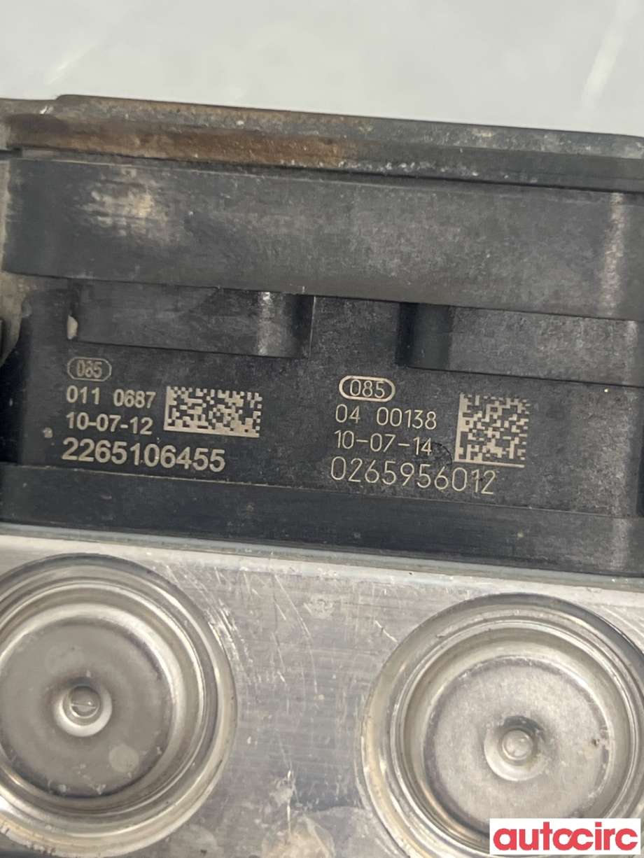 ABS sentral til Nissan Micra 2011-2017 (K13) (K13) (NISSAN|476601HB0C|0265956012|476601H20A)