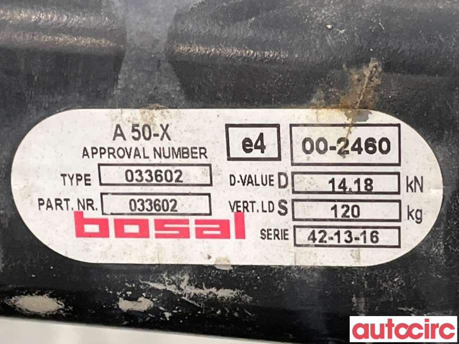 Hengerfeste til VW Transporter / Caravelle 2003-2009 (Fase 1) (T5) (T5) (VOLKSWAGEN|7H0803881P|033602|7H0803881B)