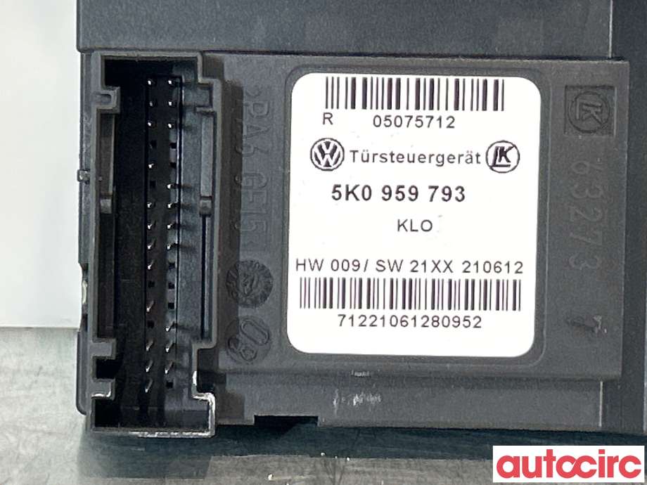 Ruteheis venstre foran til VW Caddy 2010-2015 (Type III, Fase 2)  (VOLKSWAGEN|1T0959701AF|1T0959701T)