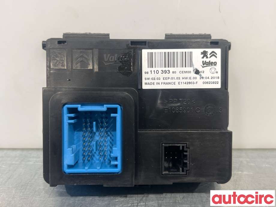 Styreenhet klima/aircondition til Citroën C4, Cactus, 2018-2021 (Fase 2)  (CITROEN|1617406780)