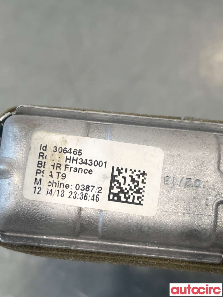 Varmeapparat register til Citroën C4, Cactus 2018-2021 (Fase 2) (CITROEN|1620045480||306465)
