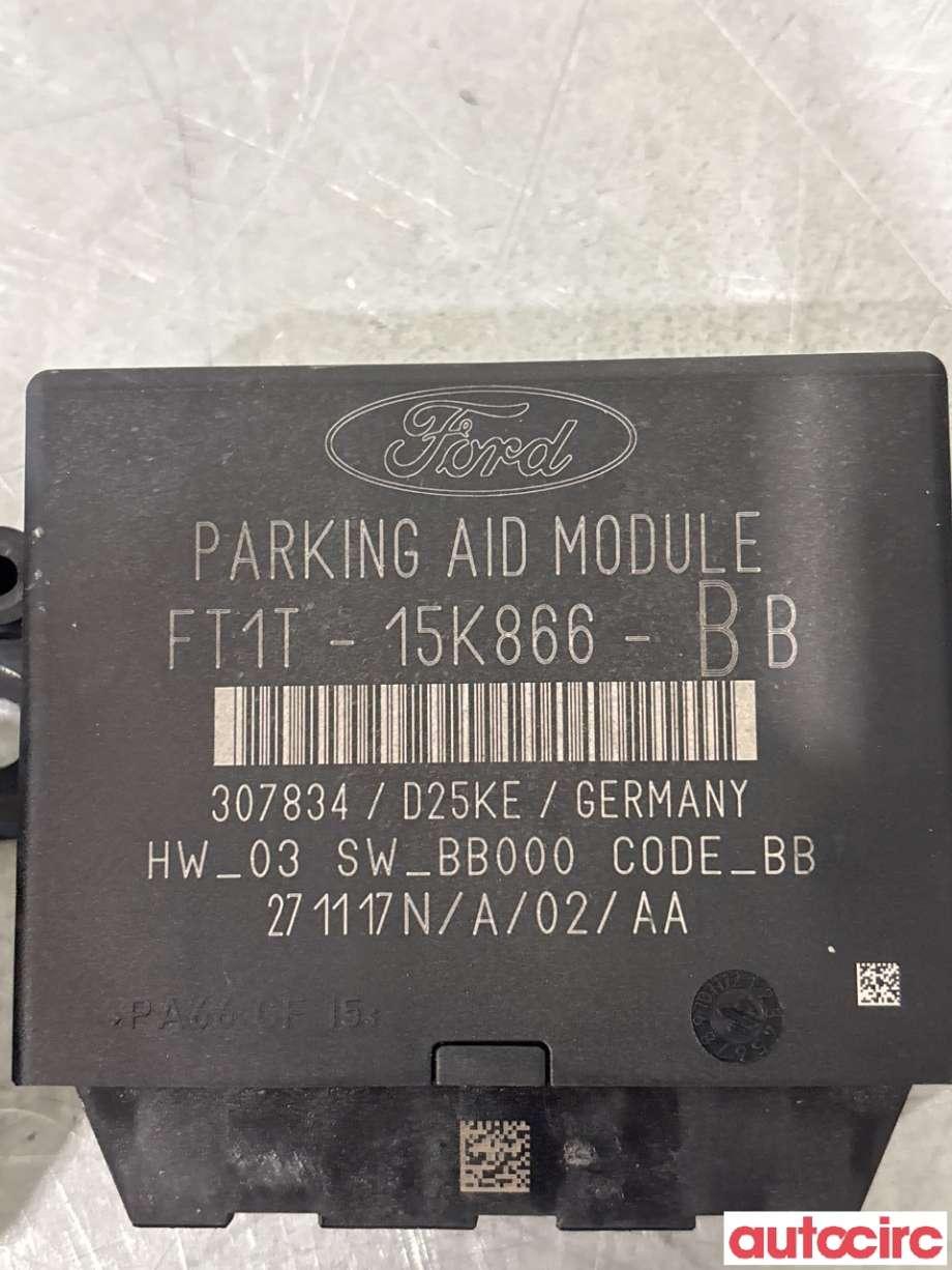 Styreenhet parkering til Ford Transit Connect 2018-->> Type II, Fase 2  (FORD|1904694||FT1T-15K866-BB)