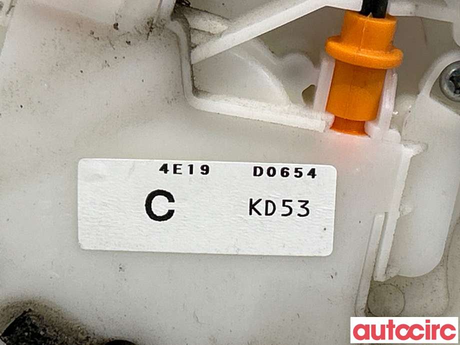 Låsekasse høyre bak til Mazda CX-5 2012-2017 (Type I)  (MAZDA|KD53-72-310|KD5372310)