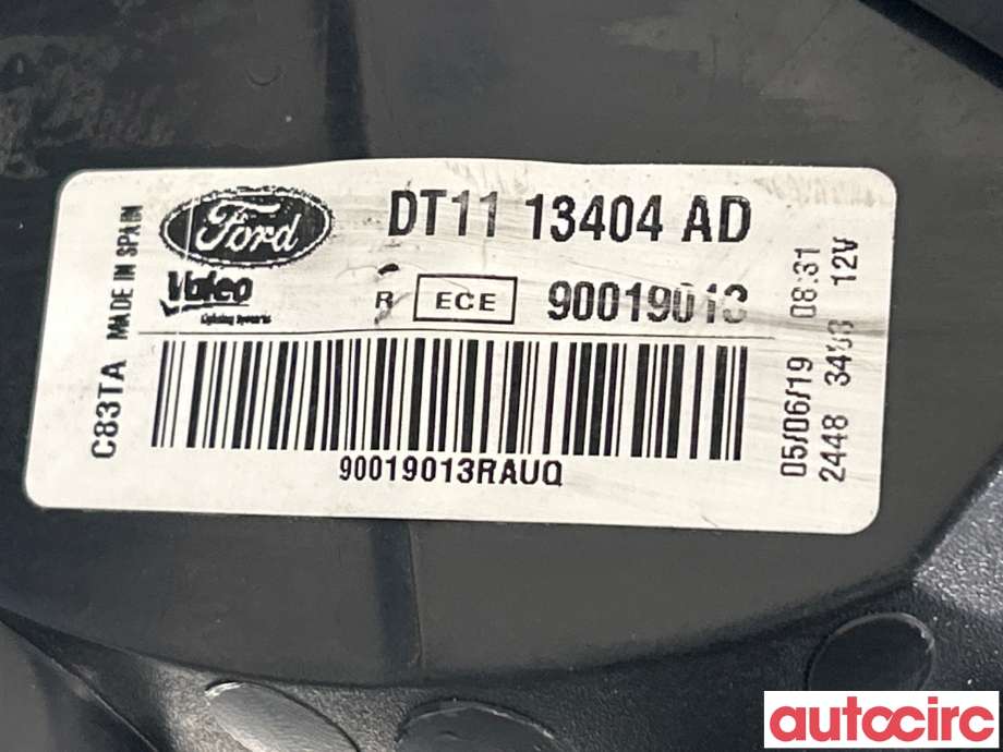 Baklykt høyre til Ford Transit Connect 2018-->> Type II, Fase 2 (FORD|2390058|90019013|DT1113404AD)