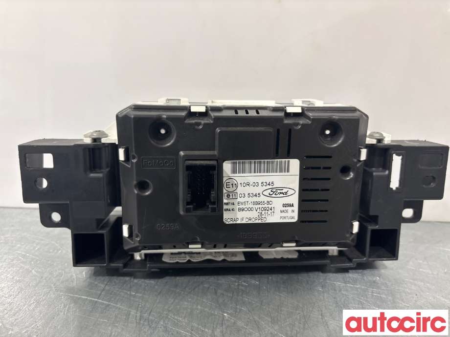 Multimedia display (MCU - Media Controller Unit) til Ford Transit Connect 2018-->> Type II, Fase 2  (FORD|2014481||EM5T-18B955-BD)