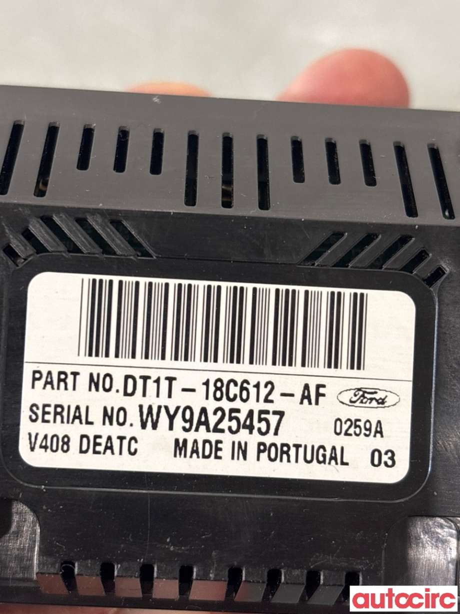 Varmeapparat betjening til Ford Transit Connect 2018-->> Type II, Fase 2  (FORD|2038344||DT1T-18C612-AF)