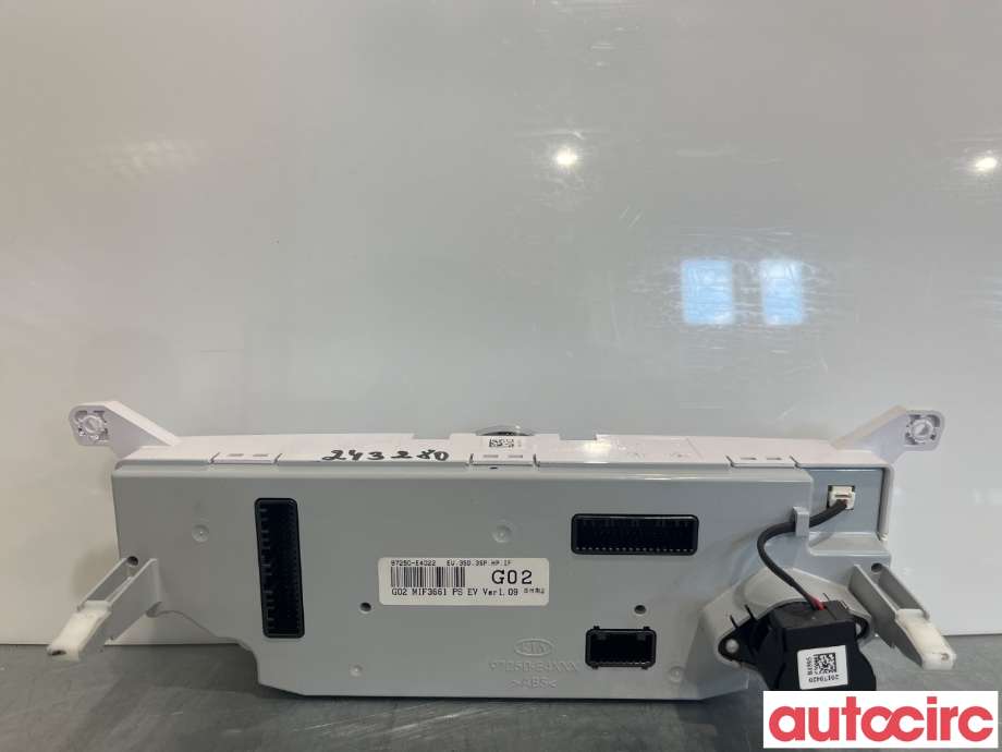 Varmeapparat betjening til Kia Soul 2014-2019 (Type II)  (KIA|97250E4022||97250-E4022)