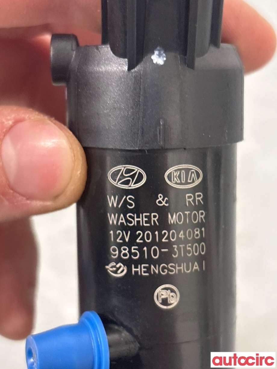 Spylerpumpe foran til Hyundai Ioniq 5 2021-->>  (HYUNDAI|985103T500|)
