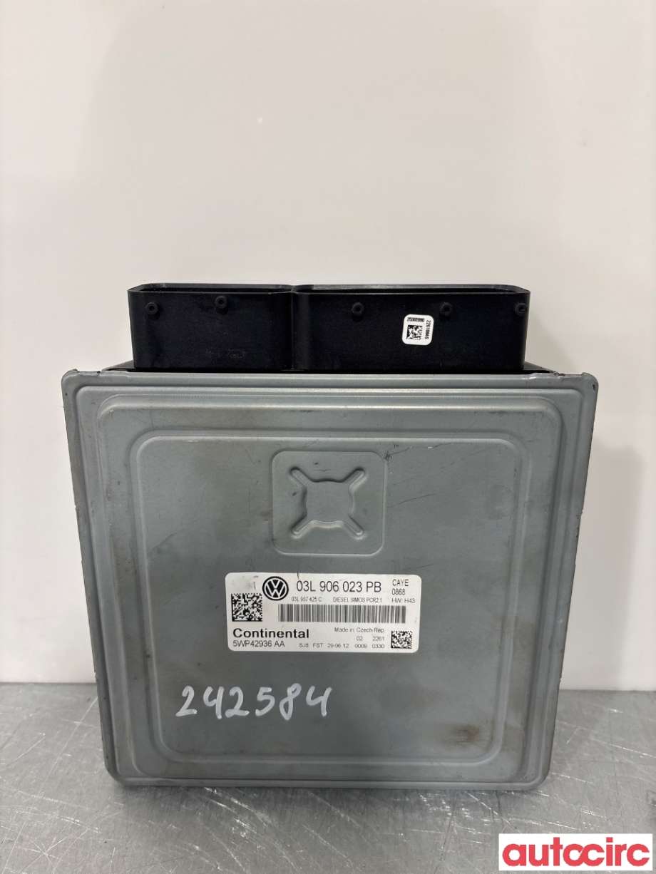 Styreenhet motor til VW Caddy, 2010-2015 (Type III, Fase 2)  (VOLKSWAGEN|03L906023TD)