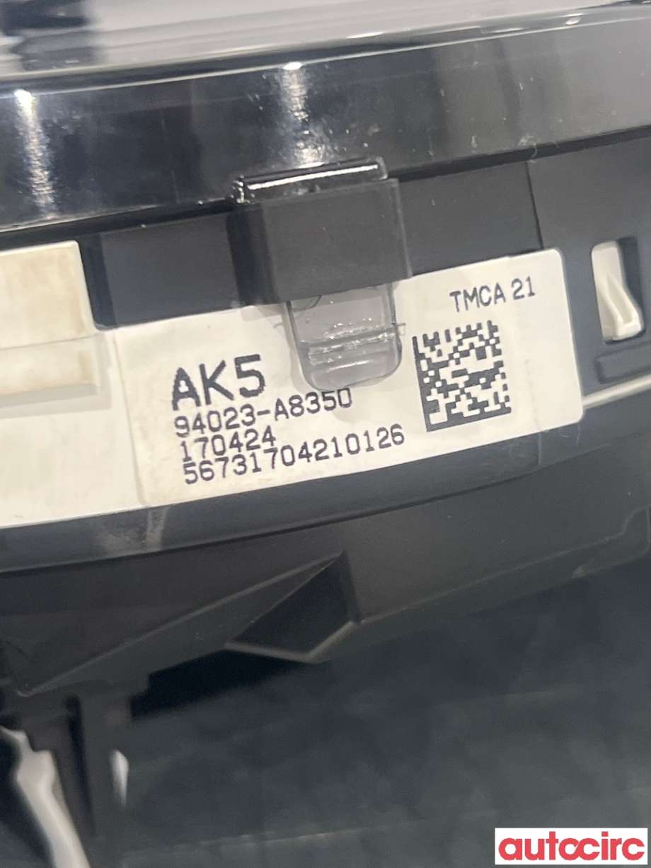 Instrumentpanel til Kia Optima 2017-2020  (KIA|94023A8350||94023-A8350)