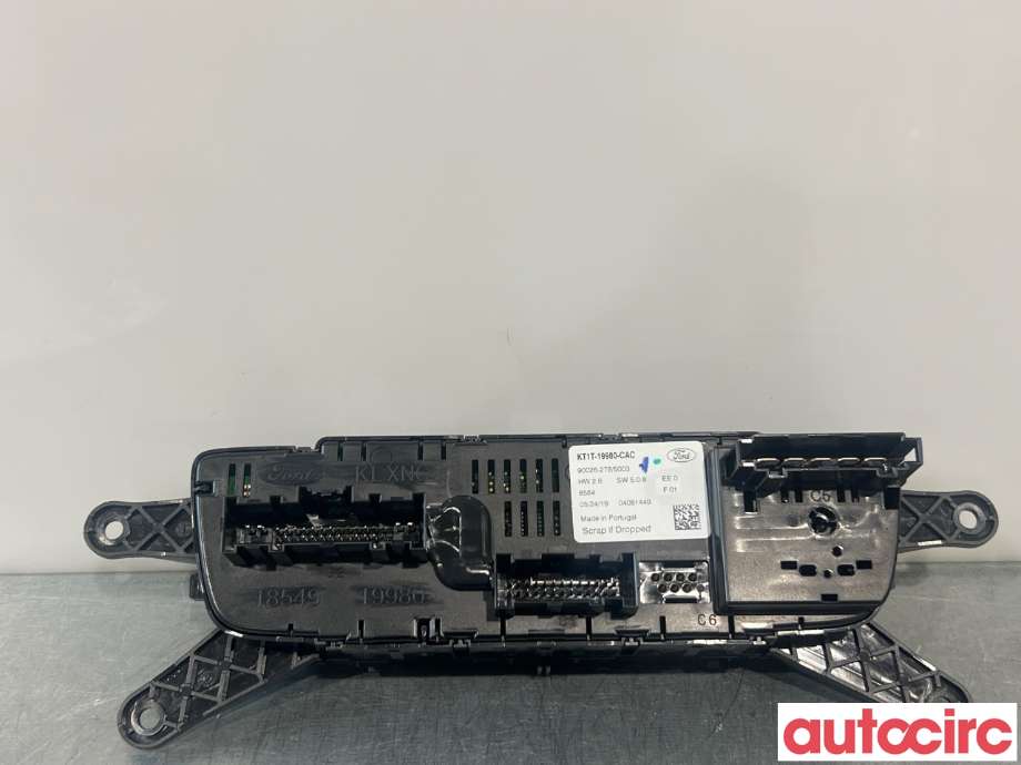 Varmeapparat betjening til Ford Transit Connect 2018-->> Type II, Fase 2 (FORD|2595719||KT1T-19980-CAC)