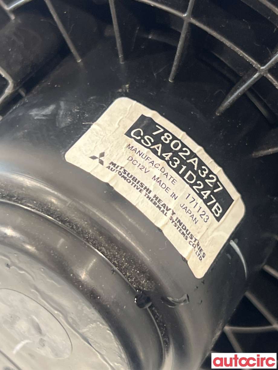 Varmeapparat motor til Mitsubishi Outlander 2015-->> (Type III, Fase 2) (MITSUBISHI|7802A327|CSA431D247B)